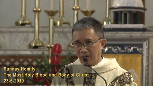 The Most Holy Blood and Body of Christ (23-6-2019, Year C)