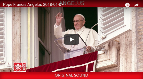 Papa Francesco Angelus 2018-01-06