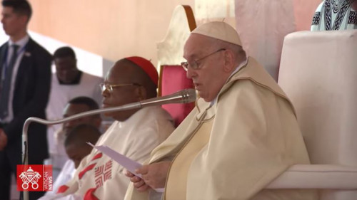 Highlights of Pope Francis' second day in DR Congo
