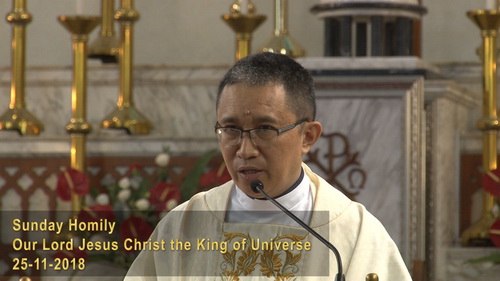 Our Lord Jesus Christ the King of Universe (25-11-2018)
