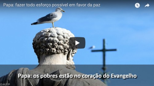 Papa: fazer todo esforço possível em favor da paz