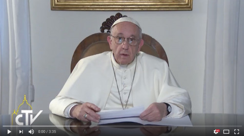 Mensagem vídeo do Papa a Simpósio 'Laudato si'