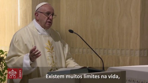 Papa: paciência é saber dialogar com os próprios limites