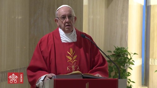 Papa: a perseguição faz parte da vida cristã