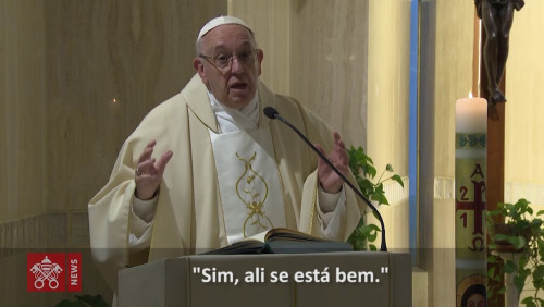 Papa Francisco: o céu não é abstrato, é o encontro com Jesus