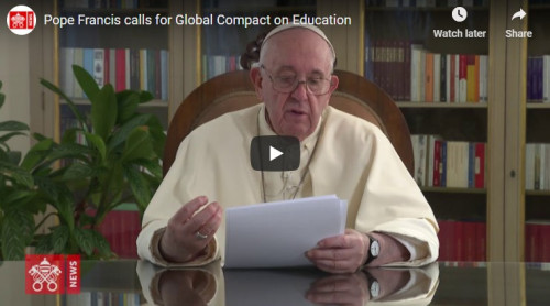 教宗方濟各：現在到了締結全球教育契約的時刻