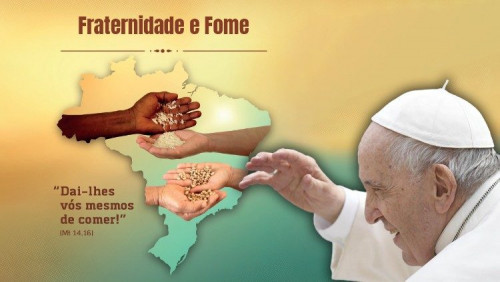 教宗：在巴西的土地上將飢餓的禍患斬草除根